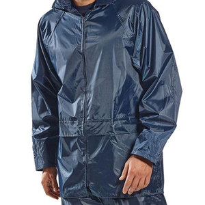 2026 Winter Hooded Front Logo 100% Polyester <b>Lightweight</b> Breathable Eco-Friendly Casual <b>Rain</b> <b>Jacket</b> - Product Image 2