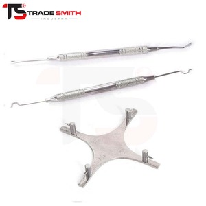 ชุดคีมถอนฟัน TSI Complete Dental Extraction Forceps Kit ทำจากเหล็กกล้าไร้สนิมแบบใช้ซ้ำได้ สำหรับการถอนฟันและการทำทันตกรรมคลินิก - Product Image 4