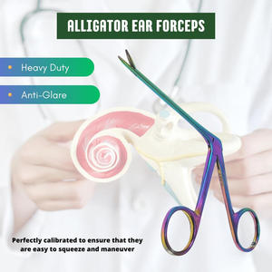 Customized Manual Lightweight Micro Ear Forceps ENT Surgical Tools Stainless Steel OEM Micro ear forceps by pentax surgical - Product Image 4