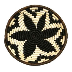 Set of 3 Natural Seagrass <b>Wall</b> <b>Baskets</b> – Handmade Bohemian <b>Wall</b> Decor for Home & Restaurant - Product Image 2