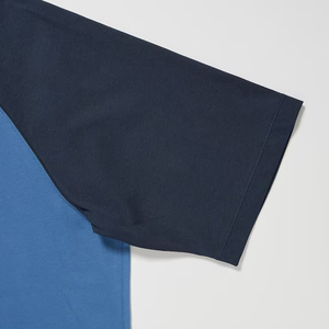 Ensemble T-shirt et short pour homme grande taille, col en V uni, style streetwear, imprimé par transfert thermique, décontracté, respirant, tricoté 100% coton, été - Product Image 2