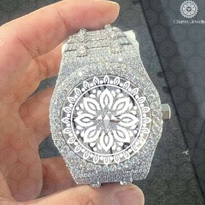 Montre mécanique de luxe Charm Jewells, boîtier carré, boîtier en acier inoxydable, bracelet en acier inoxydable, cristal saphir, analogique, pour homme - Product Image 1