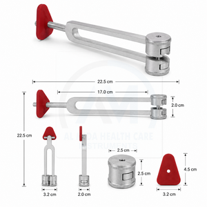 Diapason de précision pour thérapie sonore médicale, kit chirurgical, instrument en acier, diapason de haute qualité - Product Image 4