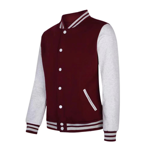 Custom Wholesale Unisex Hooded Windproof Quilted Varsity Letterman <b>Jacket</b> with <b>Canvas</b> Fabric for Men and Women - Product Image 4