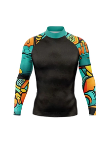 Camiseta de Surf de Manga Larga con Protección UV, Ropa de Buceo, Camisetas de Surf de Verano para Hombre, Deportes Acuáticos para Playa - Product Image 4