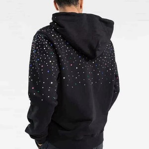 Custom Hoodies Low MOQ Wholesale 100% Cotton Fleece Heavyweight 350GSM OEM Logo Embroidery Printing Manufacturer - Product Image 2