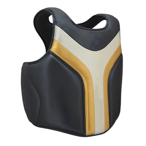 Wholesale OEM Service Professional Boxing Leather & PU Chest <b>Protector</b> Custom Design Wholesale Ladies Chest Guard Sports - Product Image 2