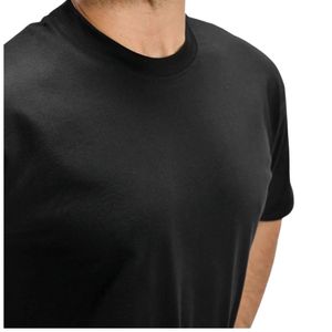 <b>Men</b> <b>Black</b> Crew Neck T <b>Shirt</b> <b>Short</b> <b>Sleeve</b> Plain Casual Basic Tee Comfortable Blank Apparel Factory Soft Fabric Custom Clothing - Product Image 3