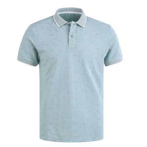 Chemises Polo Mode Moderne Look Simple Coton Lisse Extensible Confortable Coupe Slim Style Casual Quotidien Chemises Polo - Product Image 1