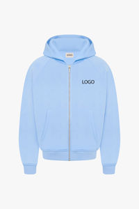 Ropa Urbana Personalizada con Logotipo, Pantalones Deportivos Holgados de Gran Tamaño con Estampado por Sublimación, Pantalones Deportivos Sólidos con Capucha, Conjuntos Deportivos Pesados para Hombre - Product Image 5