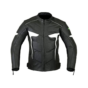 Professional Motorcycle Racing <b>Jacket</b> Leather <b>Biker</b> Gear with Protective Padding for Road and Track - Product Image 5