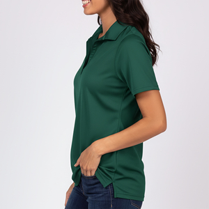 Polos de Golf con Botones para Mujer, Personalización al por Mayor OEM, Polos de Manga Corta para Mujer, Cómodos y Elegantes - Product Image 6