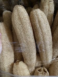 2024 almohadillas de lufa enteras secas crudas ecológicas naturales Aplicación corporal de esponja - Product Image 6