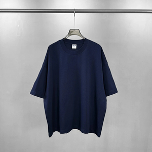 Camisetas de Punto de Alta Calidad OEM para Hombre, Logotipo Personalizado, Manga Corta, Corte Regular, 100% Algodón Orgánico Ecológico - Product Image 2