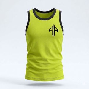 Camiseta sin Mangas para Hombre de Primera Calidad, Diseño Personalizado, Material Estampado Técnico, 100% Algodón, Estilo Casual, por RIVIAN ATLANTIC - Product Image 5