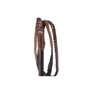 Bridon en cuir de cheval fait main de qualité supérieure avec rênes, équipement équestre durable et confortable pour l'équitation et l'entraînement, noir Cob - Product Image 5