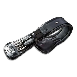 Sangle d'équitation la plus vendue en cuir véritable en noir marron raccords haut de gamme pour la vente en gros équestre - Product Image 2