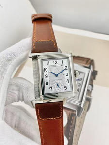 Luxury Fine Steel <b>Case</b> Sapphire Square Small Second Hand Reversible Water-Resistant Automatic Mechanical <b>Watch</b> - Product Image 3