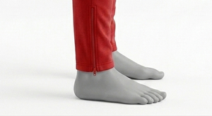 Pantalon de survêtement rouge pour homme, taille élastique, en tricot double interlock 100 % polyester, poids moyen, respirant, séchage rapide, poches latérales, décontracté - Product Image 6