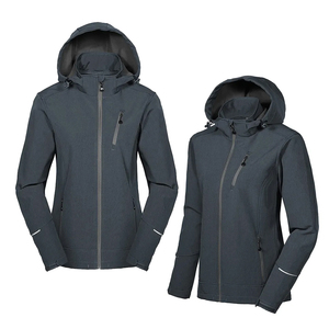 Chaqueta Softshell Impermeable Personalizada para Mujer, Ropa de Senderismo, Camping y Montañismo, Cortavientos para Trabajo - Product Image 4