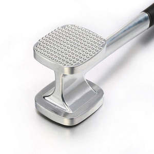Grand attendrisseur de viande double face avec poignée antiadhésive, marteau à viande de cuisine, outil de cuisson robuste et durable - Product Image 3