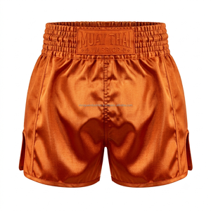 Shorts de boxe Muay Thai et de kickboxing MMA unisexes OEM personnalisés Vivouge Industries en satin 100 % polyester 220g légers - Product Image 1