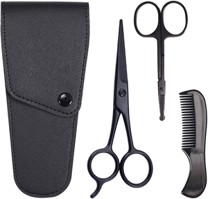 Ciseaux de coiffure professionnels ZARNAB SURGICAL à manche court en acier inoxydable, pour droitiers, avec logo personnalisé, qualité supérieure usine - Product Image 1