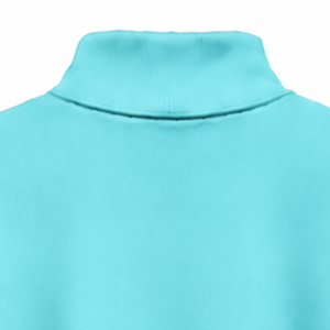 Sudadera Aqua Oversized de Cuello Alto Unisex, Gruesa, de Manga Larga, Ajuste Holgado, Estampado Personalizado, Estilo Casual Urbano, Invierno - Product Image 4