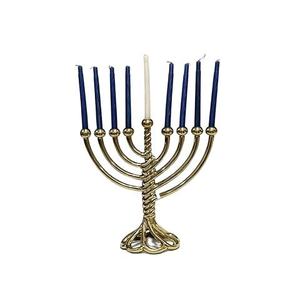 Ménorah en argent la plus vendue et très demandée pour la maison, les villas, éclairage de table, utilisation décorative, porte-bougie Hanouka, ménorah - Product Image 6