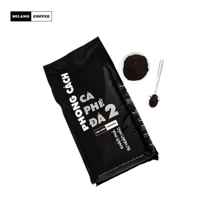 กาแฟมิลาน 1 กก. คุณภาพคุ้มราคา กาแฟคั่วเข้ม โรบัสต้า อาราบิก้า บลันด์ กาแฟบด รสเค็มเนย คั่วแบบฟินบรูว์ สูตร OEM - Product Image 3
