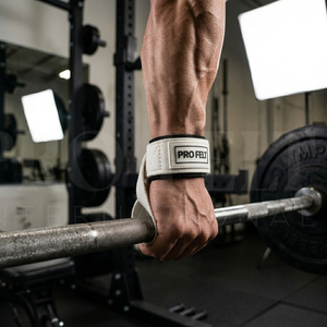 Sangles de musculation 100 % coton personnalisées avec support de poignet rembourré OEM pour soulevé de terre, entraînement en salle de sport, fitness et musculation - Product Image 4