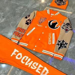 แจ็คเก็ตวาร์ซิตี้แบบกำหนดเอง แจ็คเก็ตวาร์ซิตี้ส่วนบุคคลสำหรับผู้ชาย แจ็คเก็ตวาร์ซิตี้มหาวิทยาลัย - Product Image 3