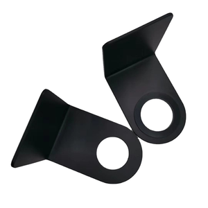 Support d'étagère simple en métal réglable pour étagères murales et rangement domestique - Product Image 3