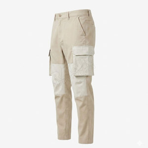 Pantalon cargo léger et décontracté pour homme, style tendance, nouvelle collection, vente flash, pantalon cargo délavé pour homme - Product Image 4