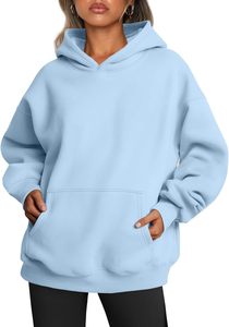 Sudadera con Capucha Oversize Unisex ODM, Color Sólido, Algodón, Diseño con Bolsillo de Felpa, Ropa Casual de Otoño, Transpirable, Corte Regular - Product Image 2
