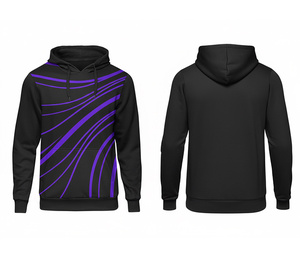 Sudadera con Capucha Sublimada Personalizada para Gimnasio y Fitness – Sudadera con Capucha Personalizada para Equipos, Hombres, Mujeres, Jóvenes, Chaqueta con Capucha para Entrenamiento, Ropa Deportiva - Product Image 2