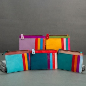 LW Genuine <b>Leather</b> Slim RFID Blocking Card Holder Porte Carte for Men Credit & ID Card Purse Money <b>Case</b> - Product Image 1