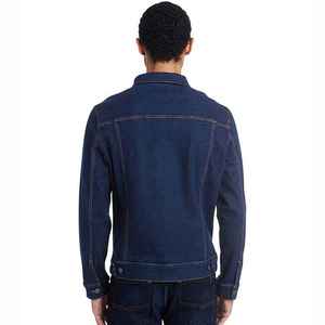 แจ็คเก็ตยีนส์ผู้ชายขายดี ทรงสวยทันสมัย รับทำโลโก้ สีสันหลากหลาย ระบายอากาศได้ดี แขนยาว - Product Image 5