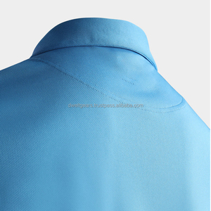 T-shirt personnalisé à col rond pour hommes, mélange de coton respirant, léger, mode d'été - Product Image 3