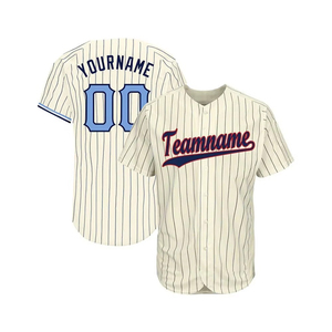 Maillot de baseball personnalisé pour homme à col en V, broderie de lettres, sublimation, chemises de softball respirantes, maillot avec nom d'équipe - Product Image 6