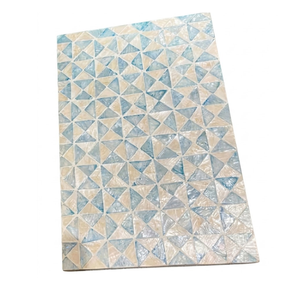 Artistic Shell Charger Plate Boho Style <b>Placemat</b> for Beach Wedding Decor & Premium Guest Tables - Product Image 2