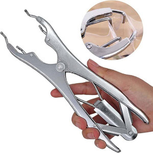 Élastiseur vétérinaire professionnel SIGAL en acier inoxydable pour chevaux et bétail, applicateur d'anneaux pour la castration et l'extension des pattes - Product Image 1
