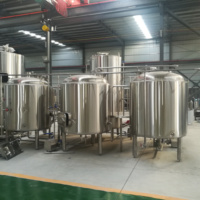 Équipement de brassage de bière artisanale industrielle HG, cuve sous pression 1000L/2000L, machinerie de brasserie