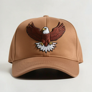 Casquette de baseball best-seller en polyester et velours côtelé, broderie logo animal, ajustement réglable, style urbain, sport, faible MOQ, direct usine - Product Image 2