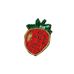 Stylish Handmade Seed <b>Beads</b> <b>Silver</b> Plated Women's Wedding Brooch Daily Fashion Elegant Embroidered Beaded Decorative Outfit - Product Image 3