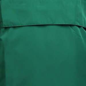 Men's Green Hooded Windproof Quarter-Zip <b>Jacket</b> Casual Style Spring Wear Regular Fit Polyester Material - Product Image 2