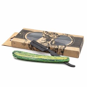 Rasoir à lame déployable The Buccaneer en bois vert - Product Image 1