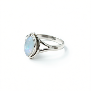 Moonstone Fine Pendant <b>Necklace</b> <b>Ring</b> 2.8 Grams - Product Image 2