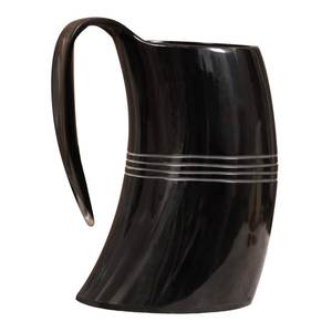 Jarra Vikinga de Cuerno de Buey Auténtico, Grado Alimenticio, Pulido Suave, Taza de Miel de Ganado Genuina, Venta al por Mayor Directa de Fábrica - Product Image 1
