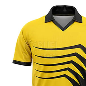 Uniforme de Cricket de Grado Profesional, Incluye Camiseta y Pantalones Cortos, Hechos con Material Transpirable y Ligero, Colores y Logotipo Personalizados para Hombre - Product Image 3